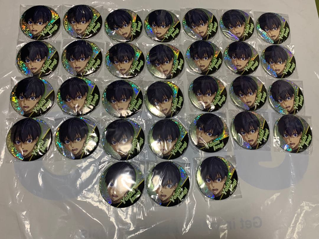 新品未使用 潔世一31枚セット ブルーロック ホログラム缶バッジvol.3
