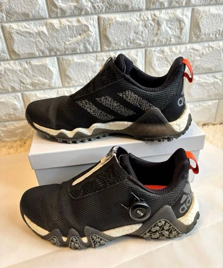 美品　adidas GX3937 ゴルフシューズ コードカオス22 BOA 26