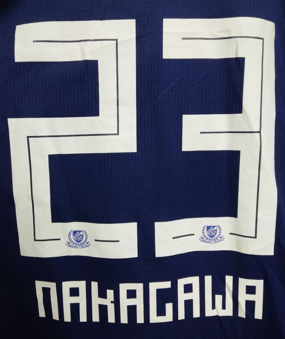 アディダス 横浜Fマリノス 仲川輝人 2019スペシャルユニフォーム 紙タグ付き