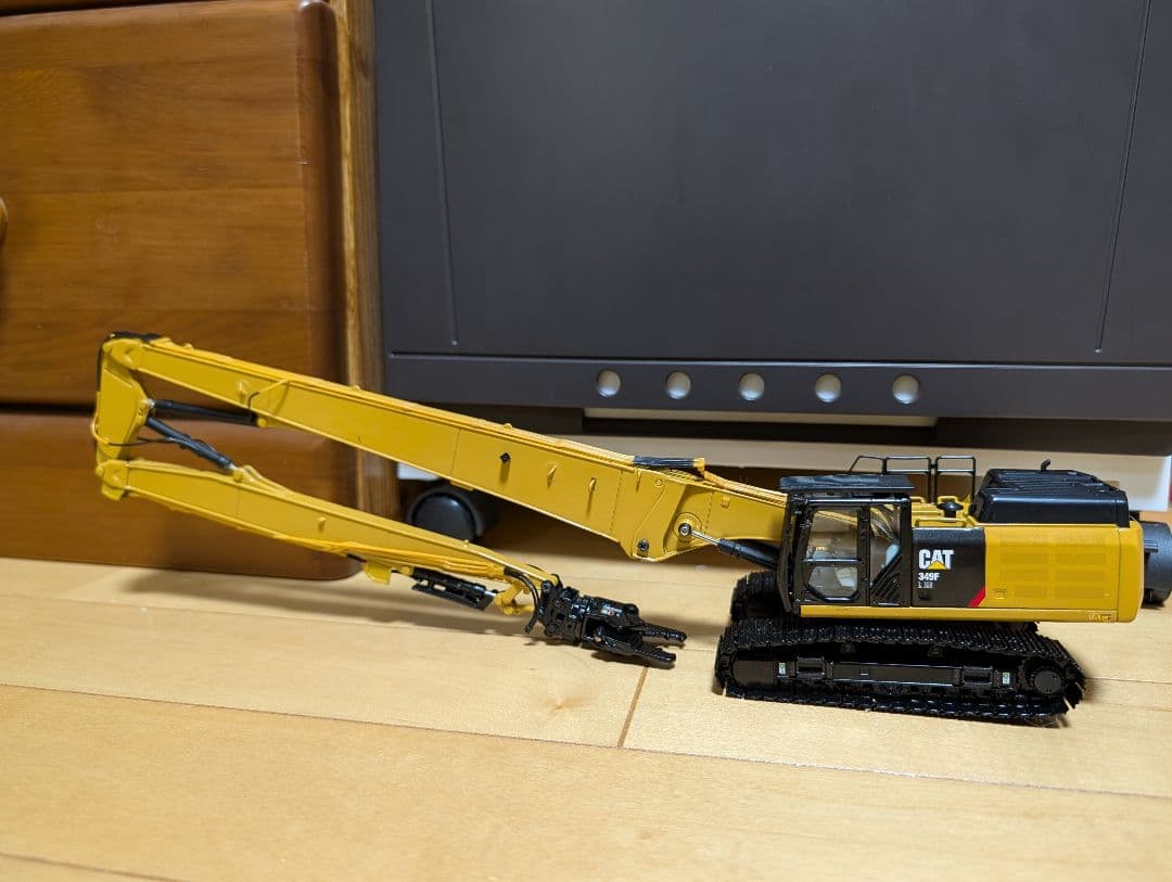CAT 349FLXE 1/50 ダイキャストマスター　解体ロング仕様カスタム品