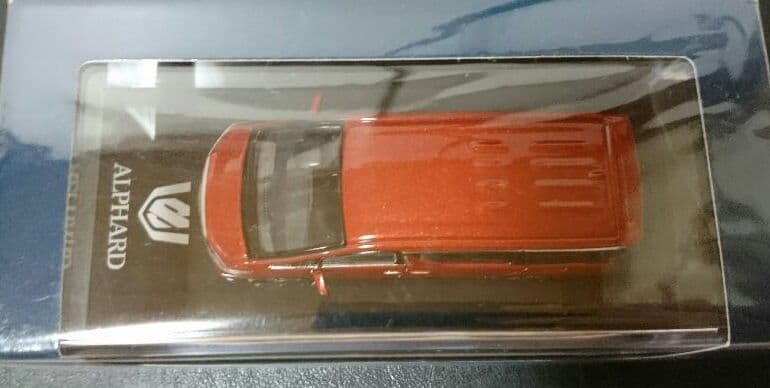 アルファード ミニカー レッド ホビージャパン