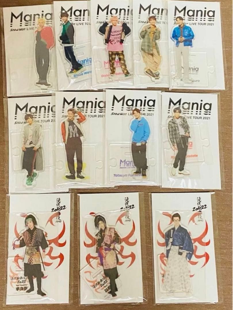  Man LIVE TOUR 2021 Mania アクリルスタンド