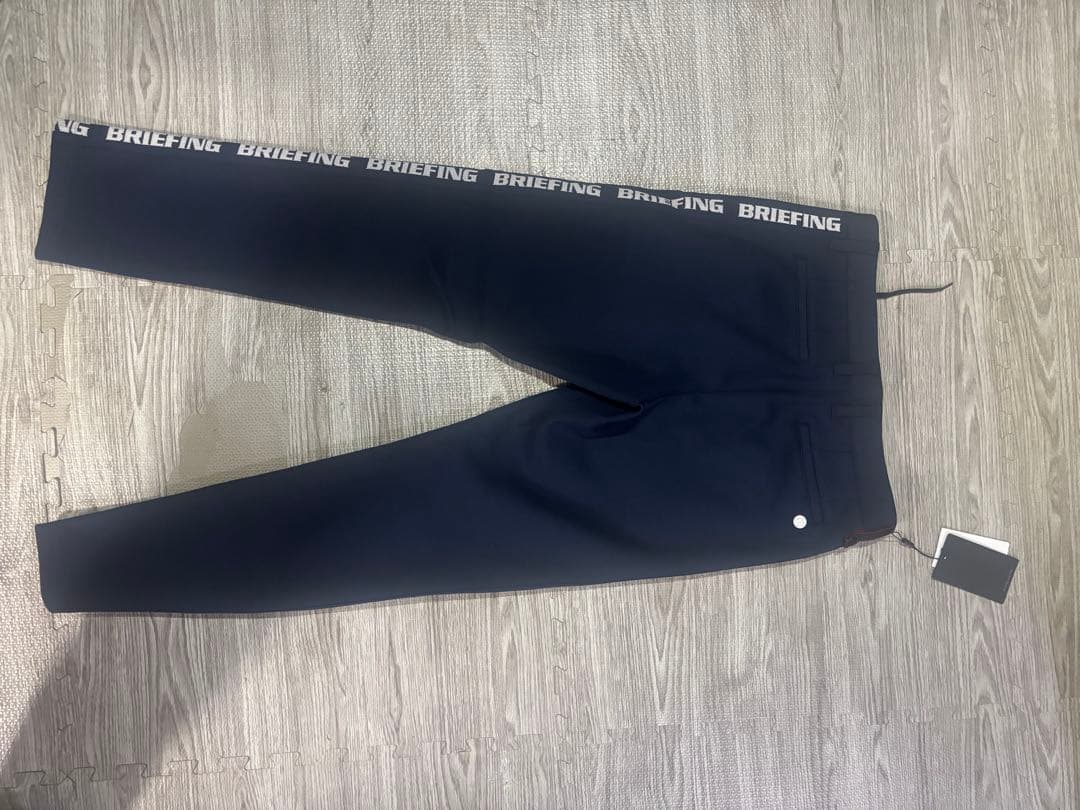 BRIEFING ネイビー スリムフィットパンツ