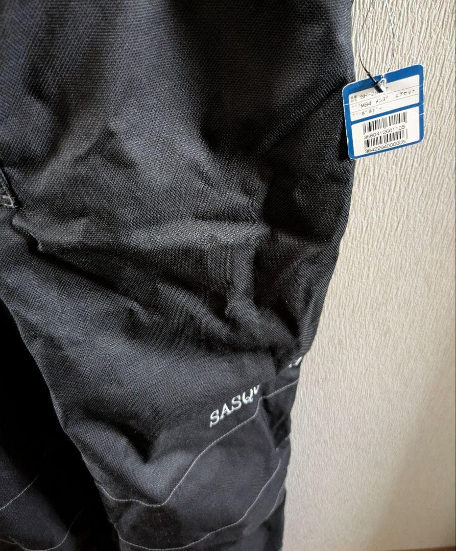 SASQUATCH スノーウェア セットアップ 上下 Lサイズ レッドブラック