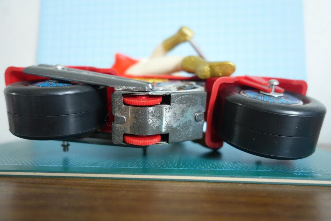 【訳アリ】※箱違い　昭和レトロ　正義のシンボルコンドールマン　バイク　マスダヤ