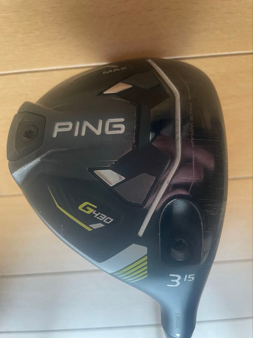 【週末限定】PING G430 3W TOUR 2.0 Chrome 75S