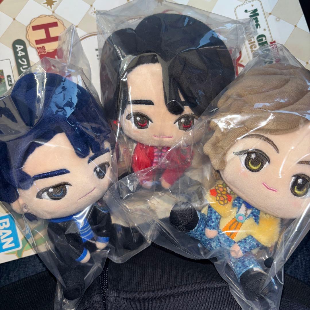 一番くじ Mrs. GREEN APPLE ミセス　ぬいぐるみマスコット