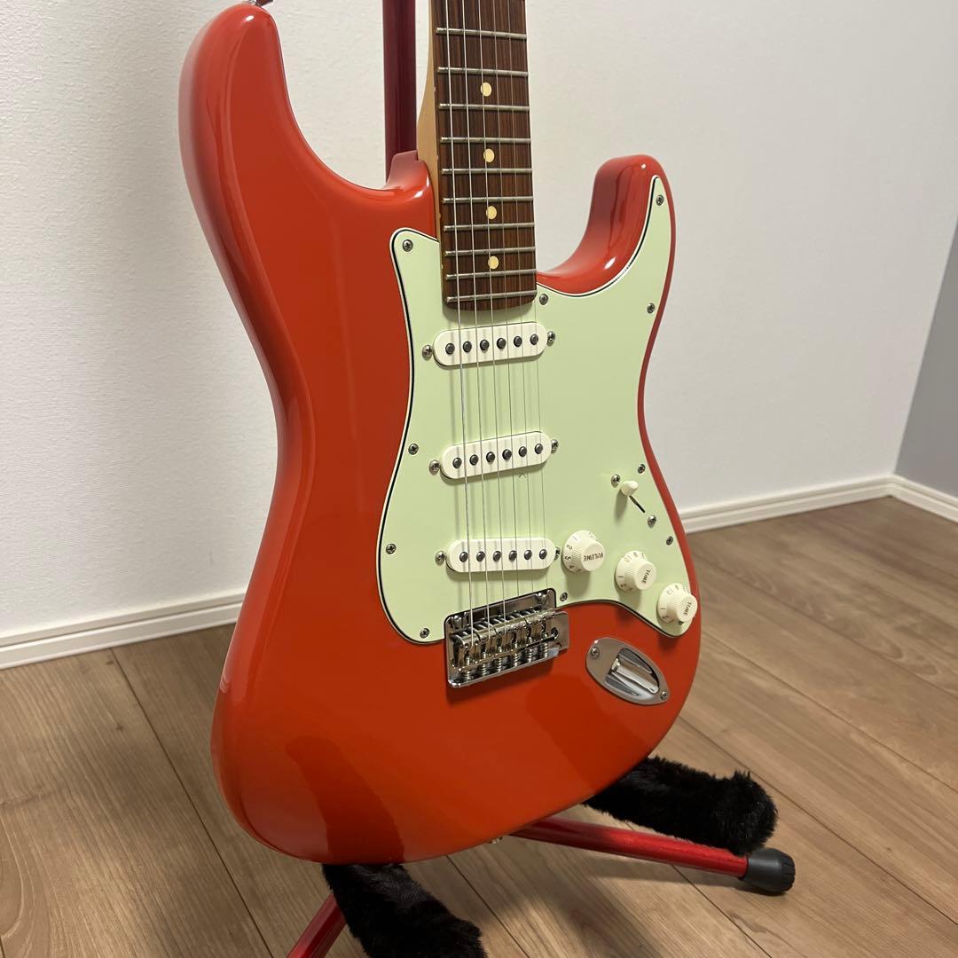 よ*い様 fender メキシコ player ストラト フェスタレッド