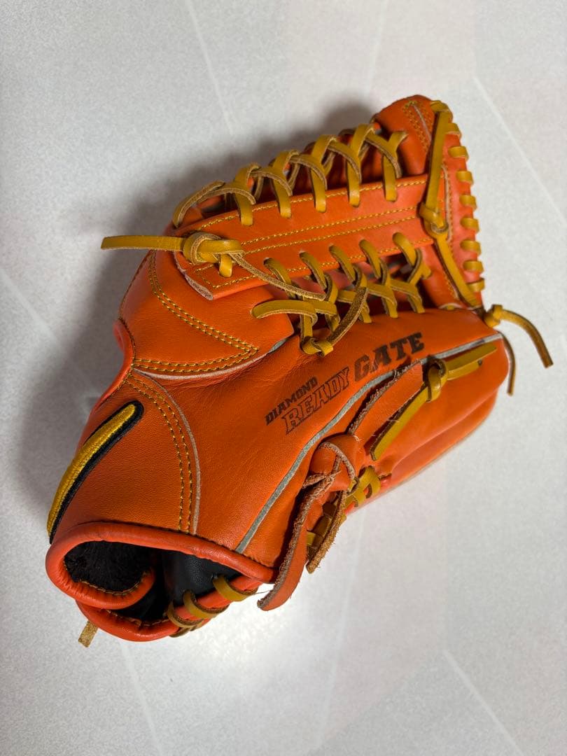 NIKE DIAMOND READY GATE 野球 グローブ 軟式　オレンジ