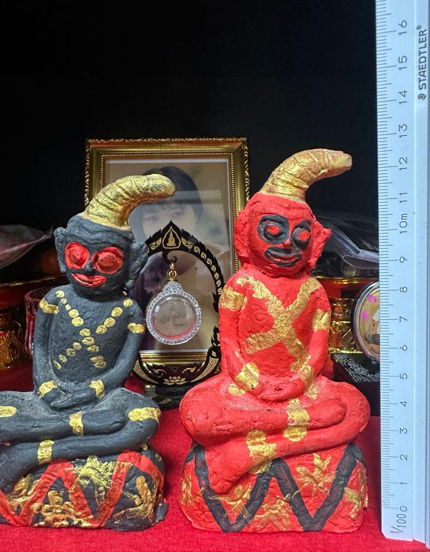 呪術　二双　ンガン　プー・ジャン師 プラクルアン　タイ　お守り