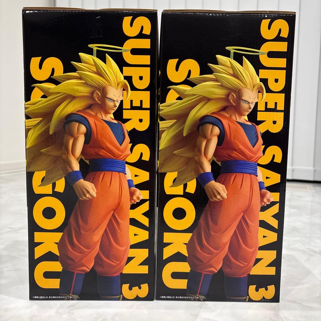 （未開封、送料無料）一番くじ　ドラゴンボール　A賞　超サイヤ人3 孫悟空　2個