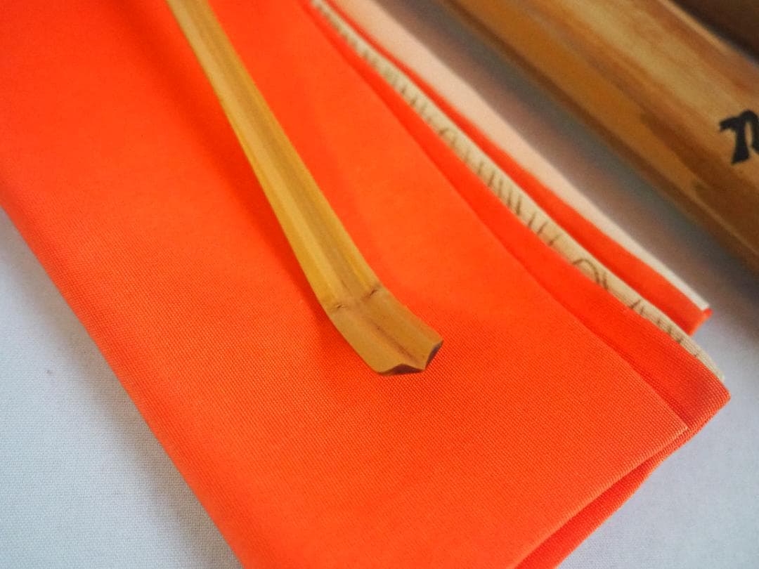 裏千家14世淡々斎宗室自作　竹茶杓　銘：早苗（共箱）下削り：12代黒田正玄