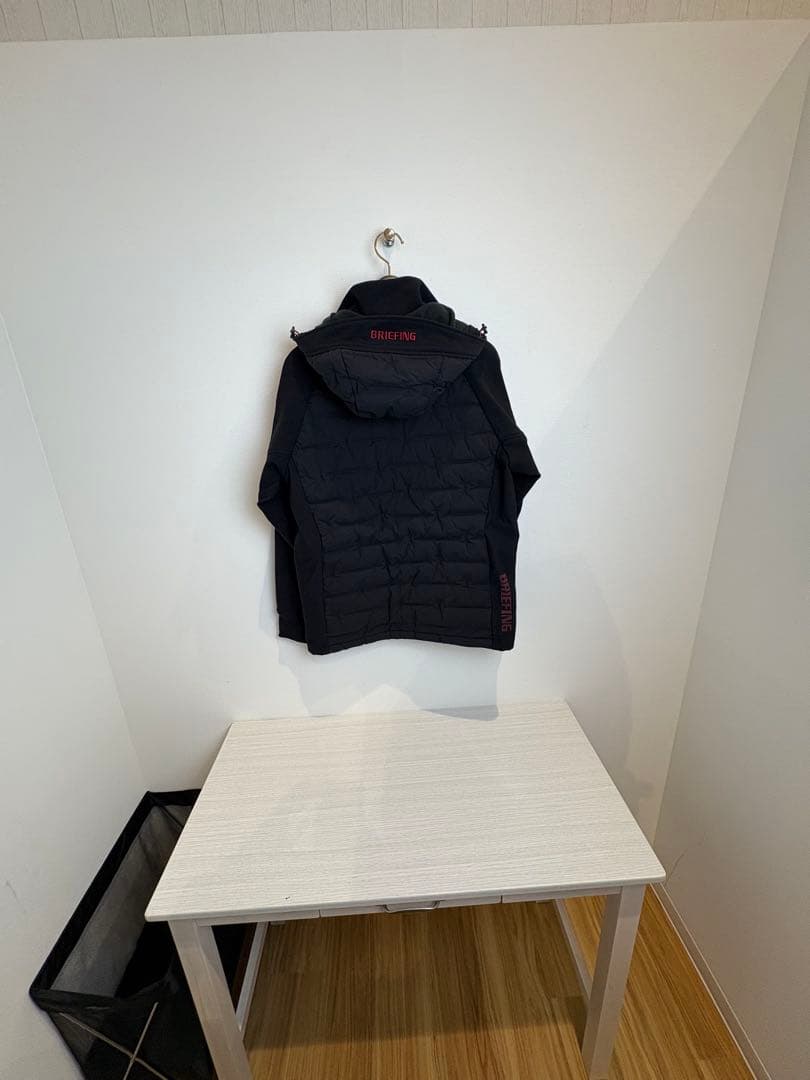 定価11万　BRIEFING 上下セット　ダウン　フード付きダウンジャケット 黒