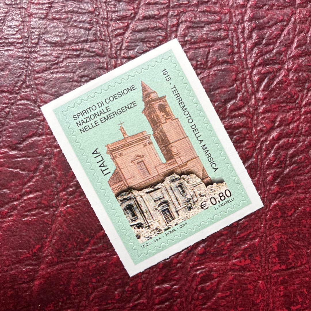 76946セール現品限　外国切手　イタリア発行建築物1種揃