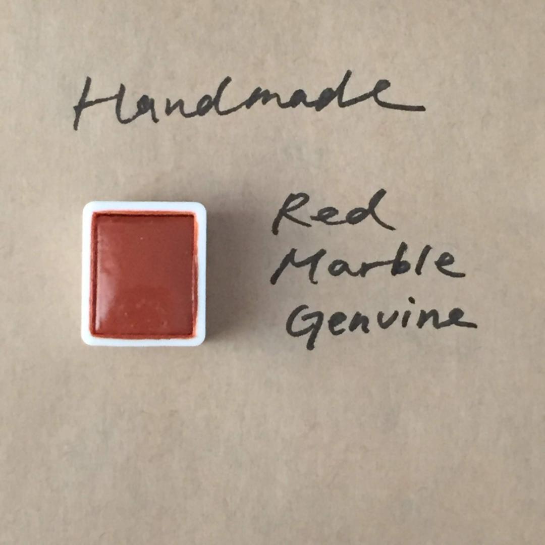 画材 Red Marble Genuine