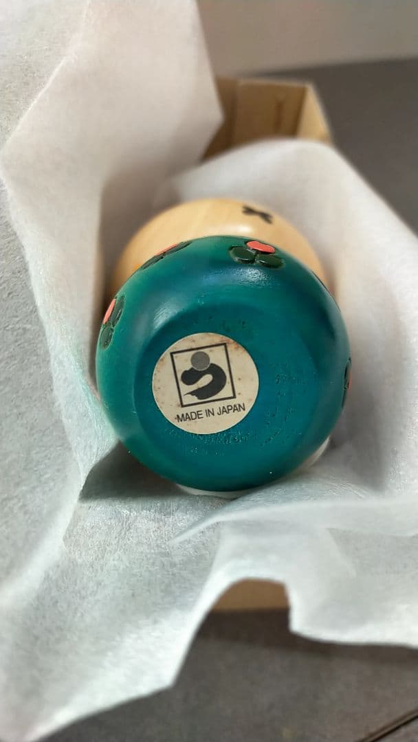 あ*め様 ミッフィー　こけし　卯三郎こけし　チューリップ柄　KLM オランダ航空