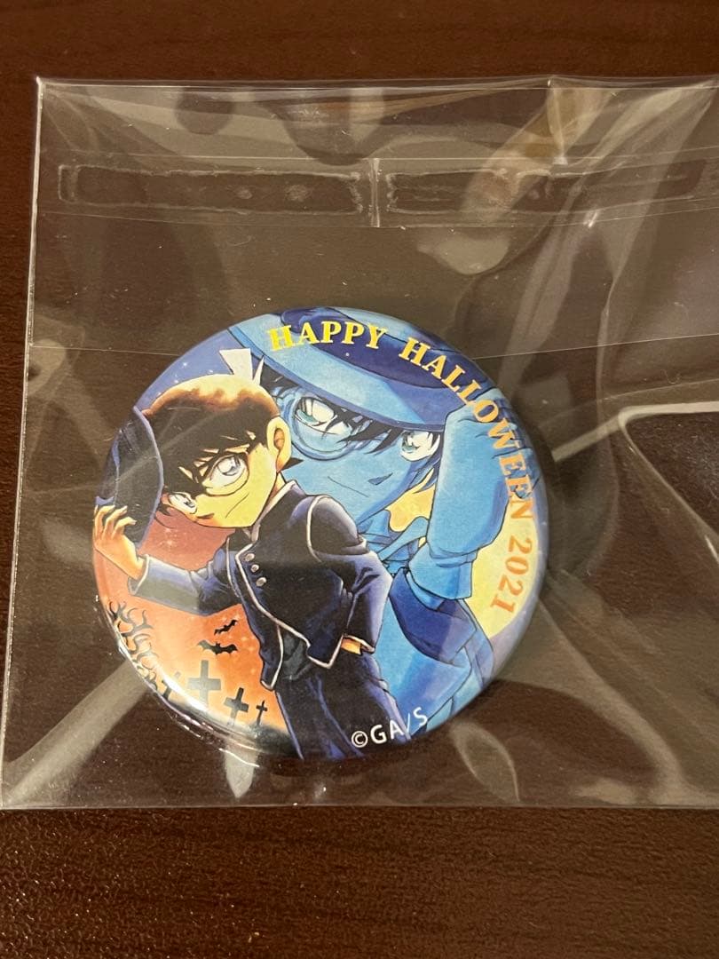 名探偵コナン　鳥取　ふるさと館　缶バッジ