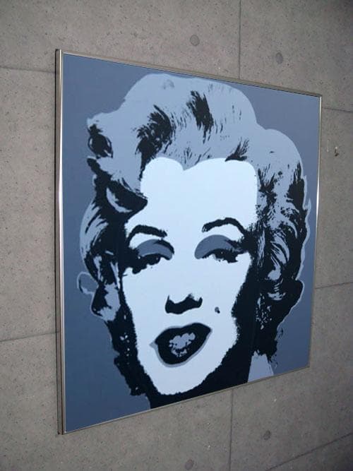 額装品/Sunday B マリリン オープンエディション 証明書付/ウォーホル