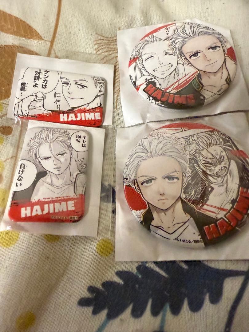 梅宮一　缶バッジ　SEGA ウィンブレ