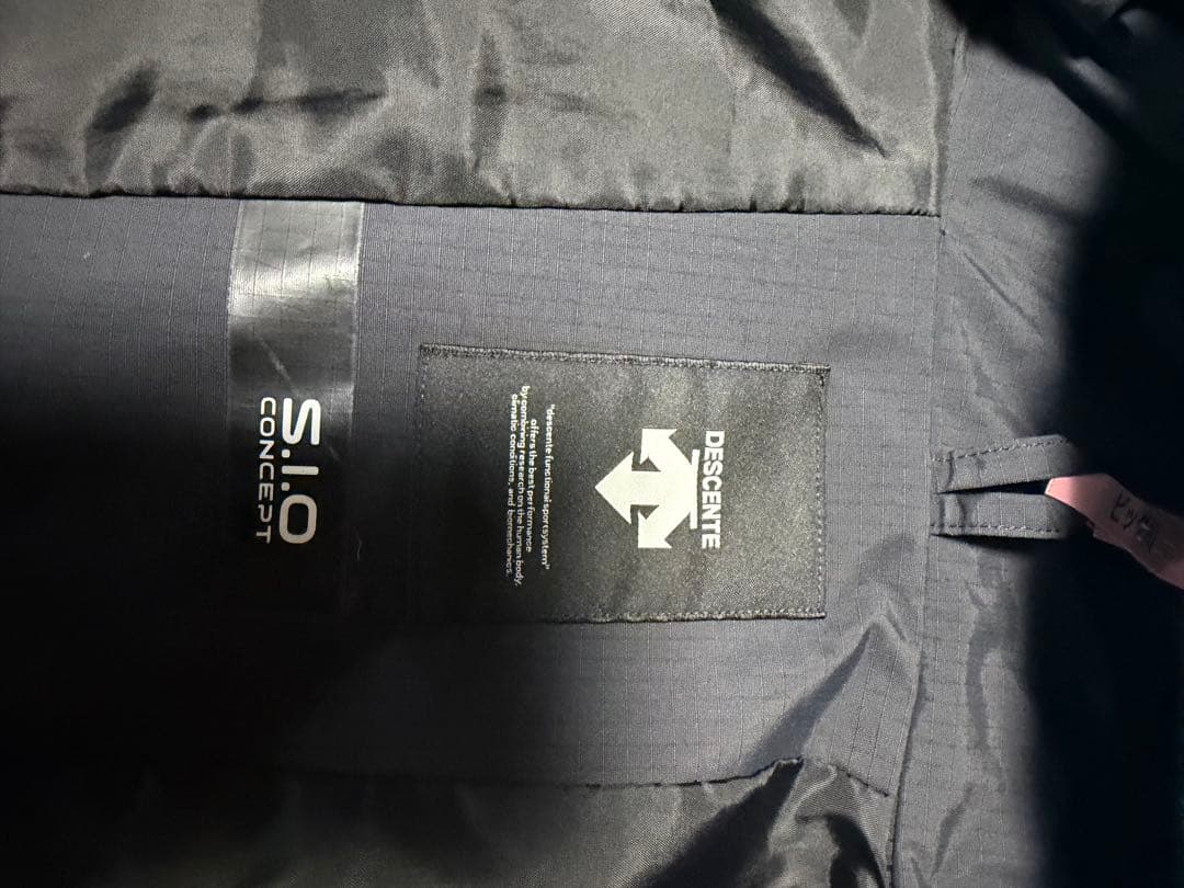 DESCENTE スキーウェア 女性用 青黒