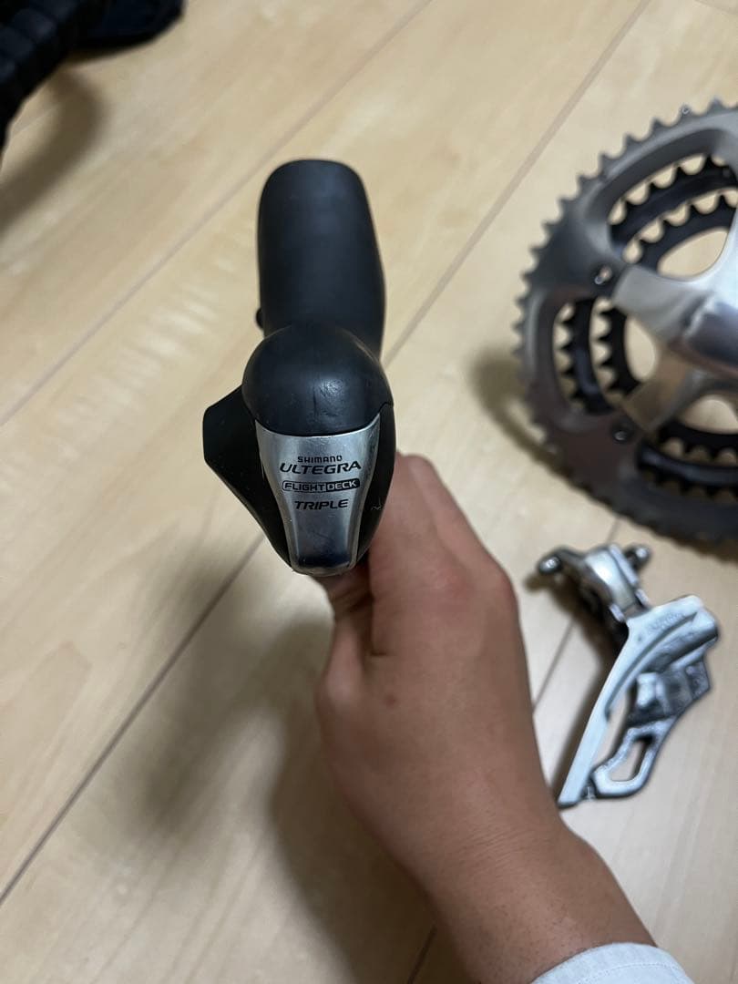 ★*ら様 Shimano Ultegra クランクセットとボトルケージセット