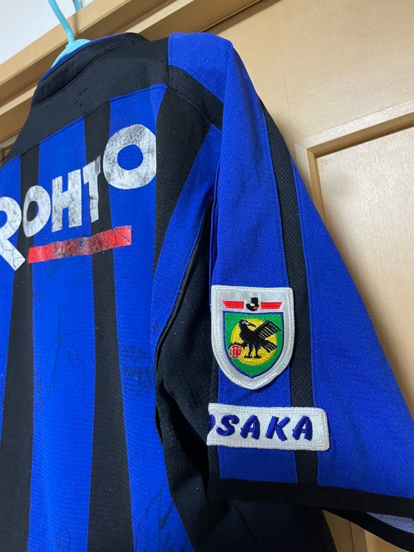 2005ガンバ大阪【播戸竜二・中澤聡太 ・橋本英郎】直筆サイン入りユニフォーム