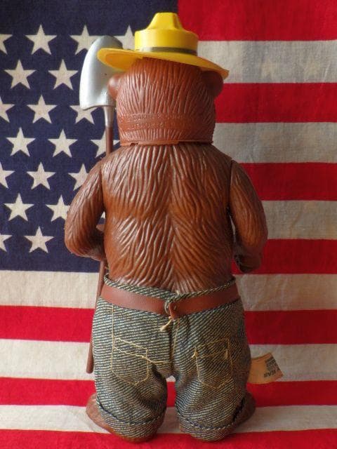【1970年代】DAKIN スモーキーベア ヴィンテージ 可動式 フィギュア置物