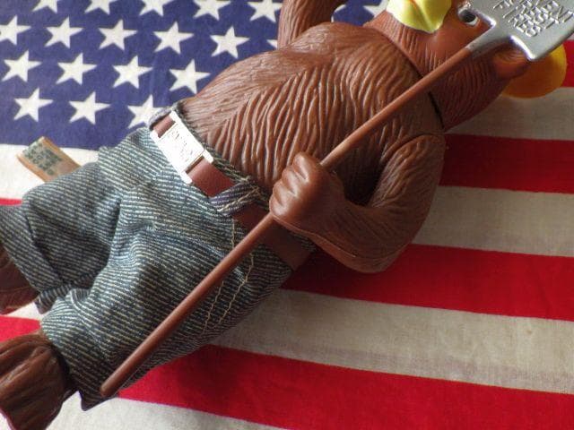 【1970年代】DAKIN スモーキーベア ヴィンテージ 可動式 フィギュア置物