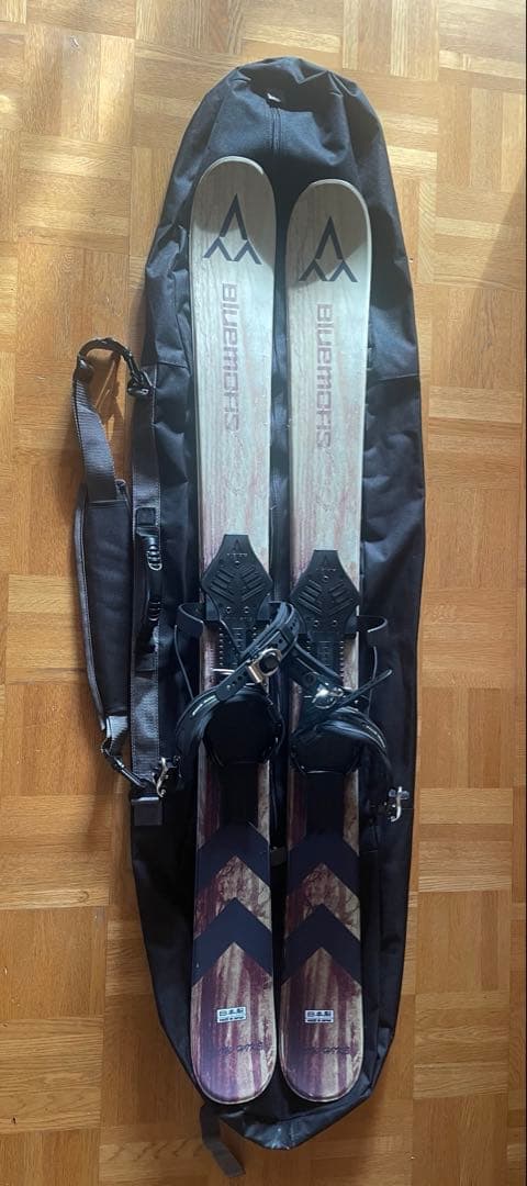 BLUEMORISブルーモリス　スノーハイクスキーハイク　ケースあり