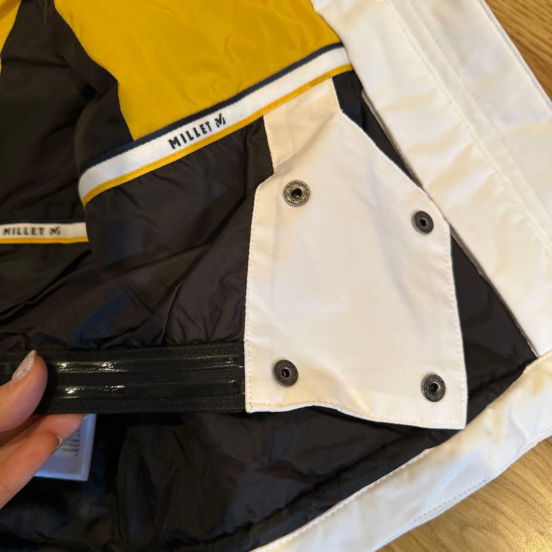 2023年ミレースキー用ジャケット Mサイズ ネイビー/ホワイト