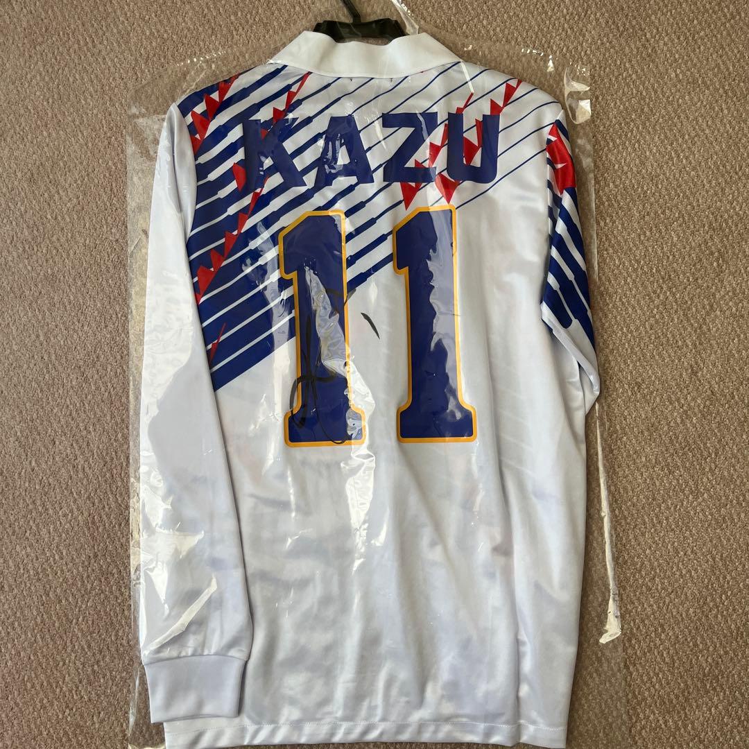 超レア‼️サッカー日本代表シャツ　ドーハモデル 三浦知良