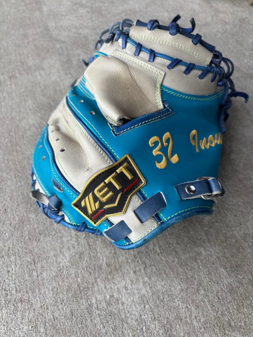 ZETT 軟式野球用キャッチャーミット　プロステイタス　オーダー　小林誠司モデル