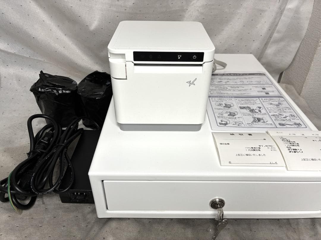 美品■スター精密　サーマルプリンター＆ドロアー■MCP31LB　エアレジ対応n②