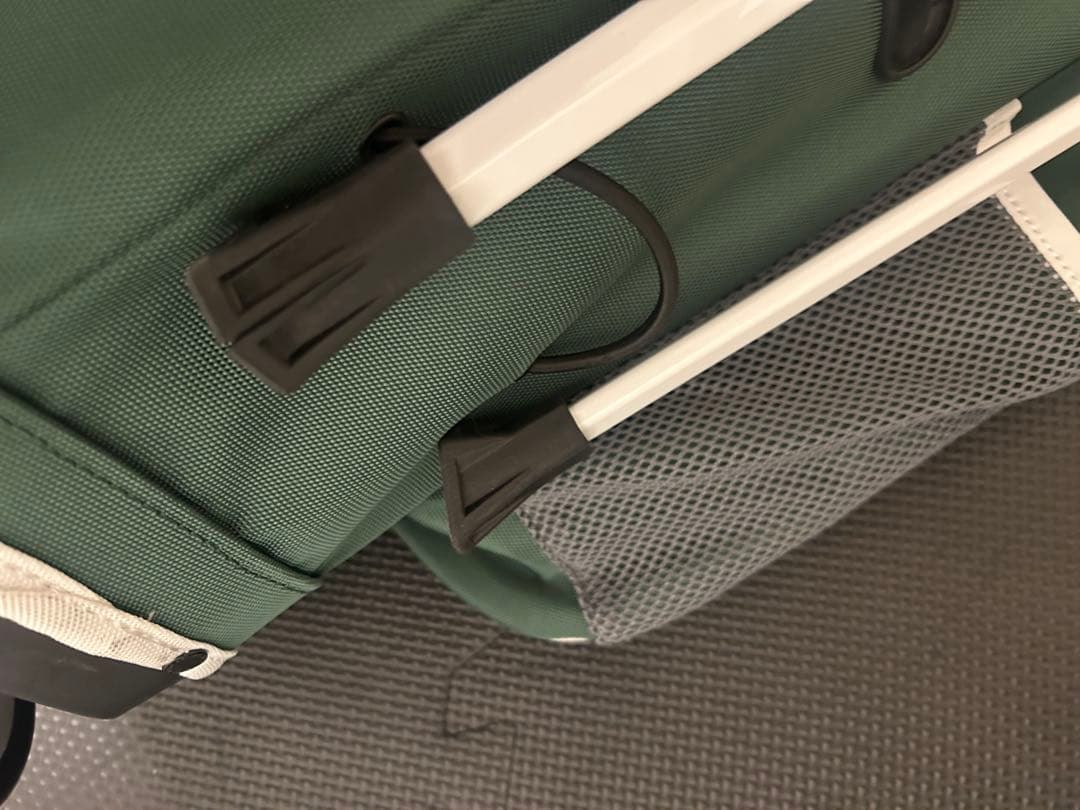 【美品】BEAMS GOLF スリムスタンド キャディバッグ グリーン