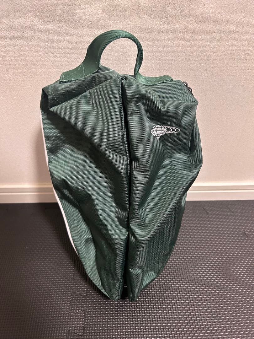 【美品】BEAMS GOLF スリムスタンド キャディバッグ グリーン