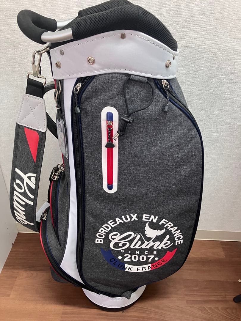 美品！【クランク/CLUNK】CL5HNC01 9.0型キャディーバッグ