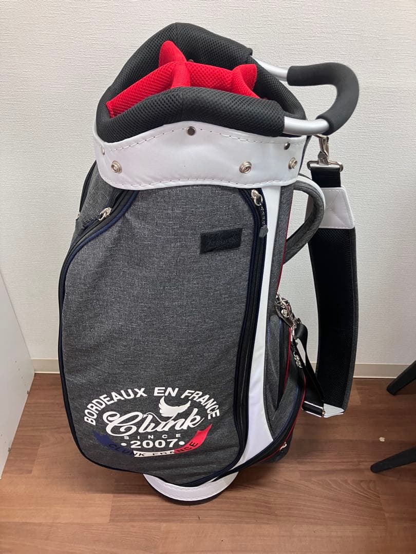 美品！【クランク/CLUNK】CL5HNC01 9.0型キャディーバッグ