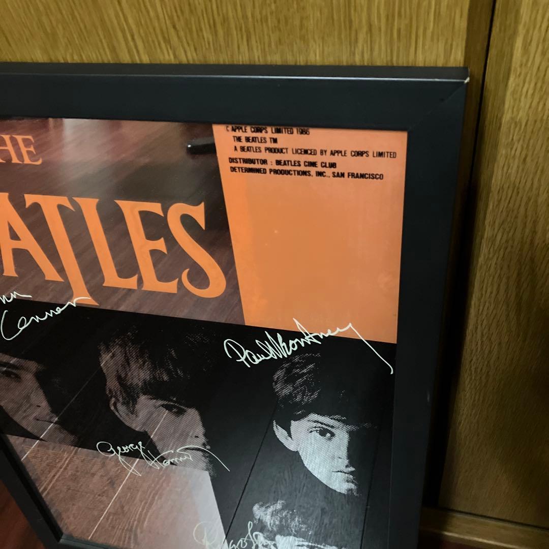 ビートルズ　Beatles パブミラー　鏡　インテリア　ディスプレイ　ビンテージ