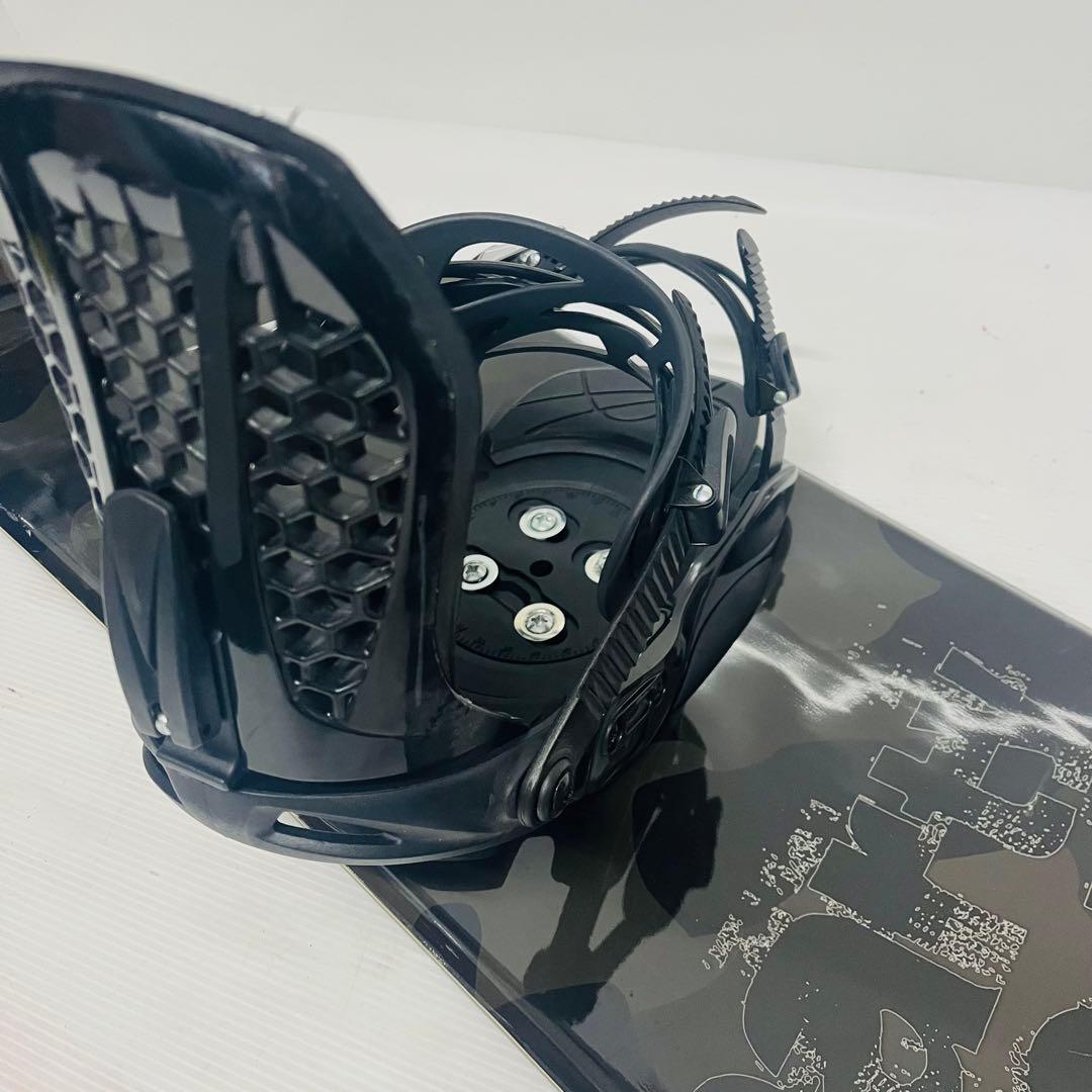 大きめ　スノボセット　ケース付き　スノーボード　ボード　SLQ 迷彩　カモフラ