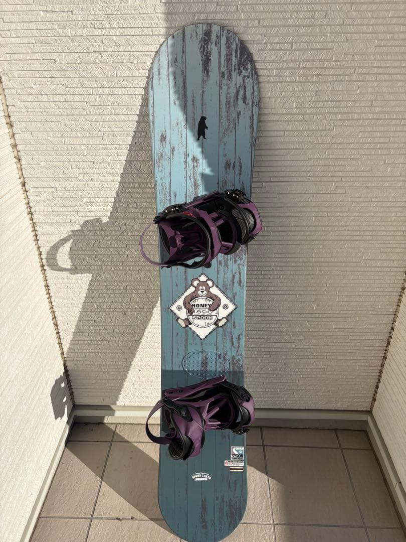 超美品　SPOON NATURE スノーボード 150cm セット