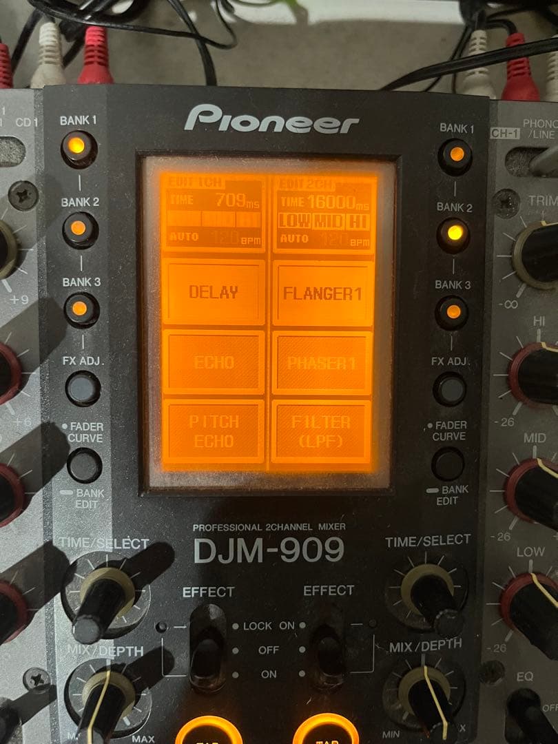 Pioneer DJM-909 DJミキサー　➕　serato SL4