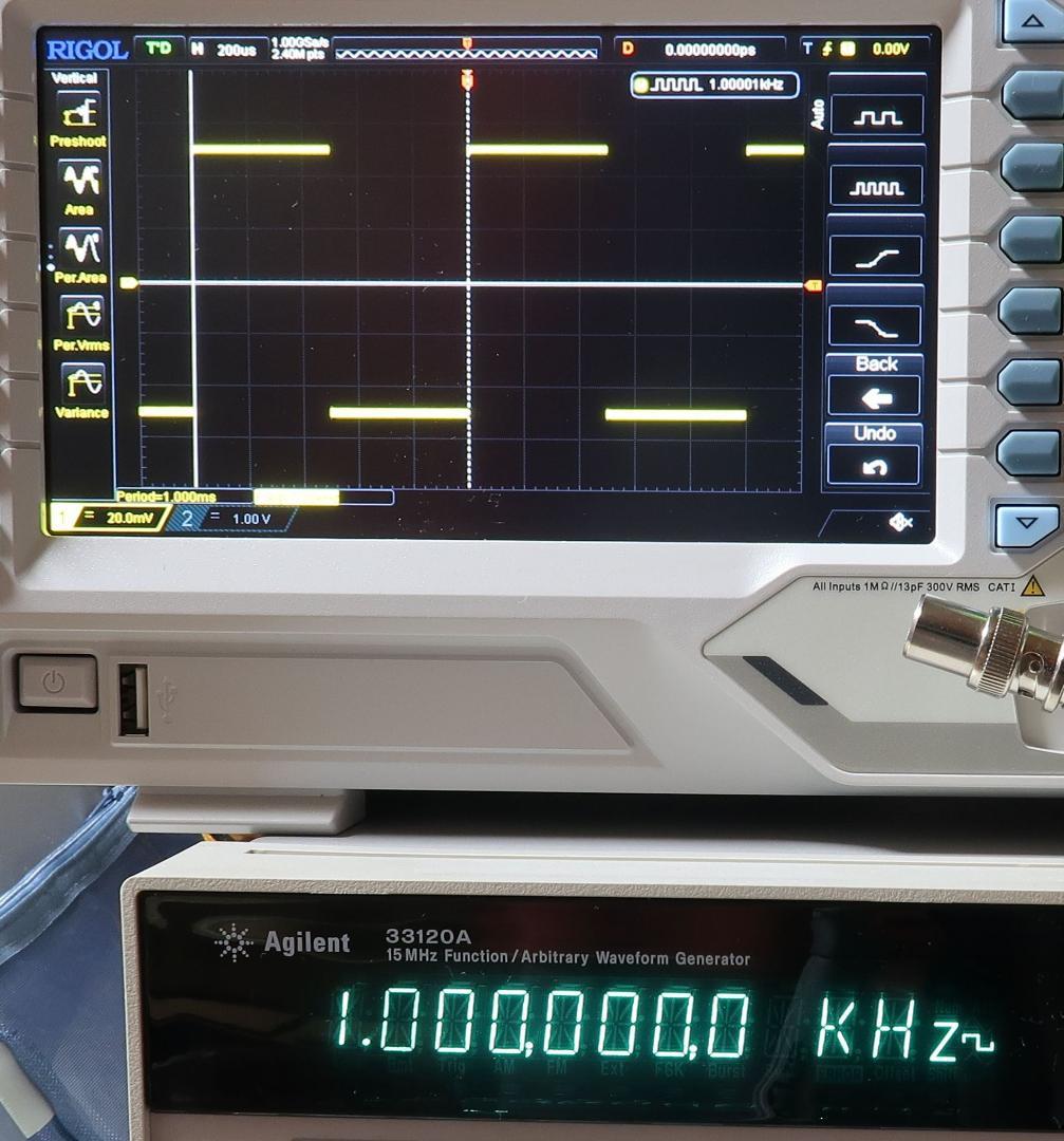 Agilent 33120A ファンクションジェネレータ