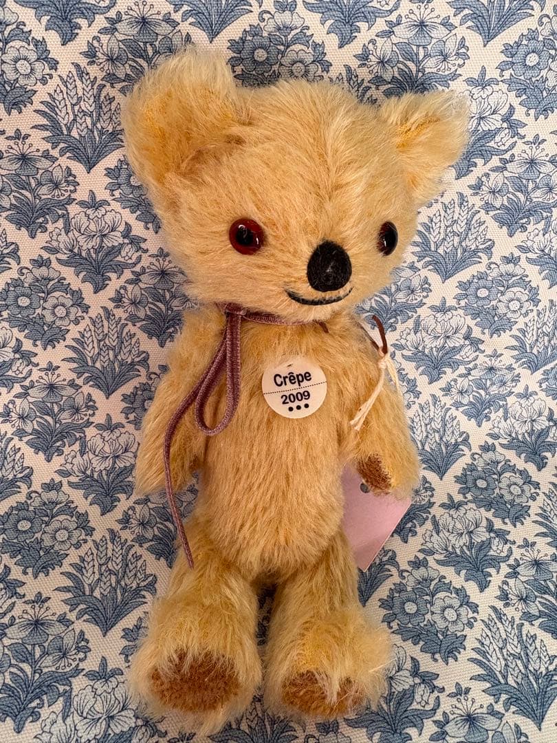 大人気テディベア作家　peas テディベア　大人気テディベアアーティスト