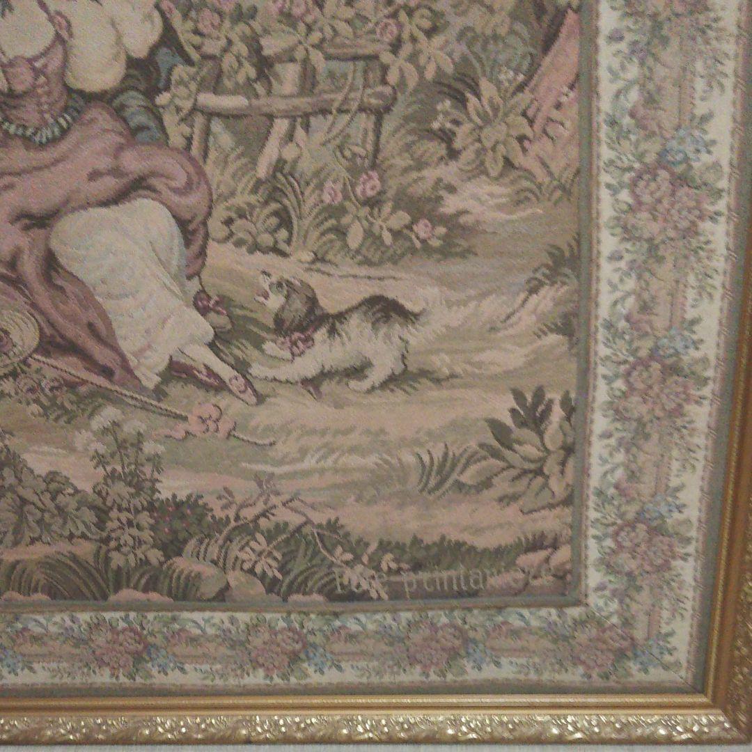 大型ゴブラン織、アンティーク絵画