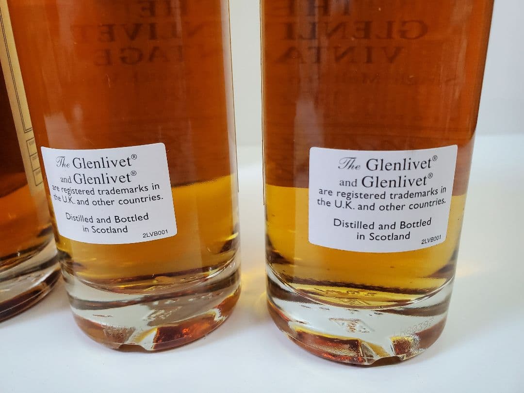 1967-72 グレンリベット ヴィンテージ 4本入り 200ml 未開栓 古酒