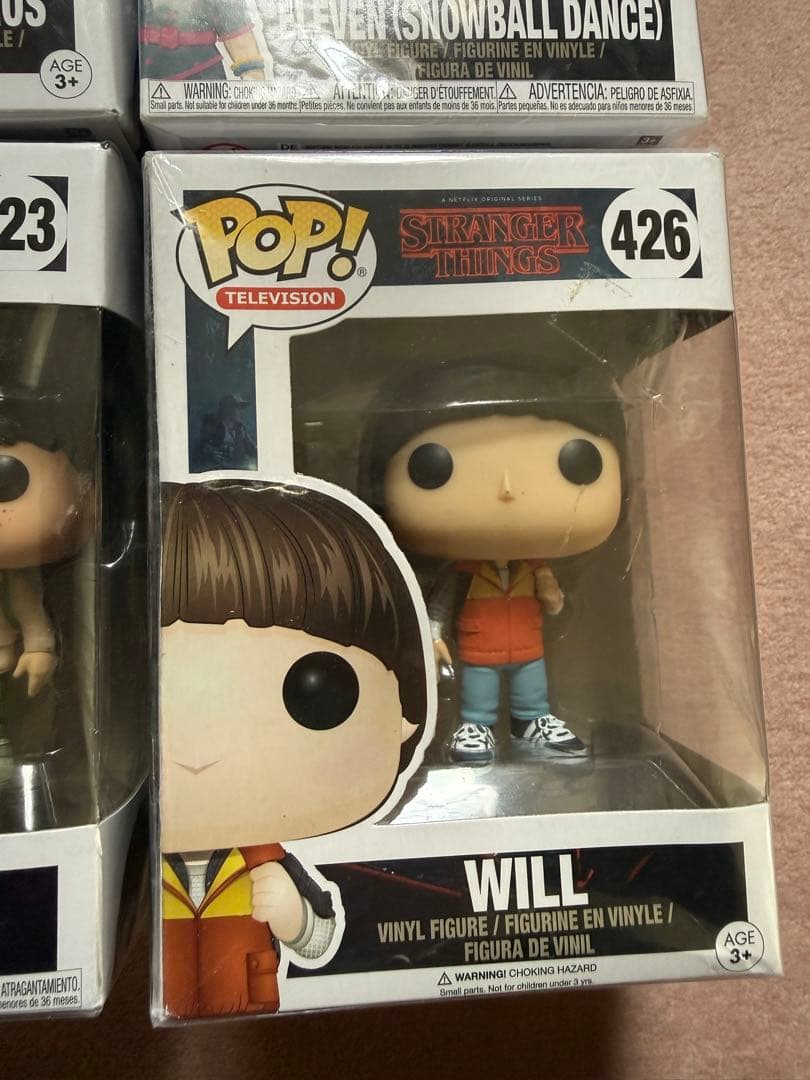 ストレンジャー・シングス Funko pop 4体