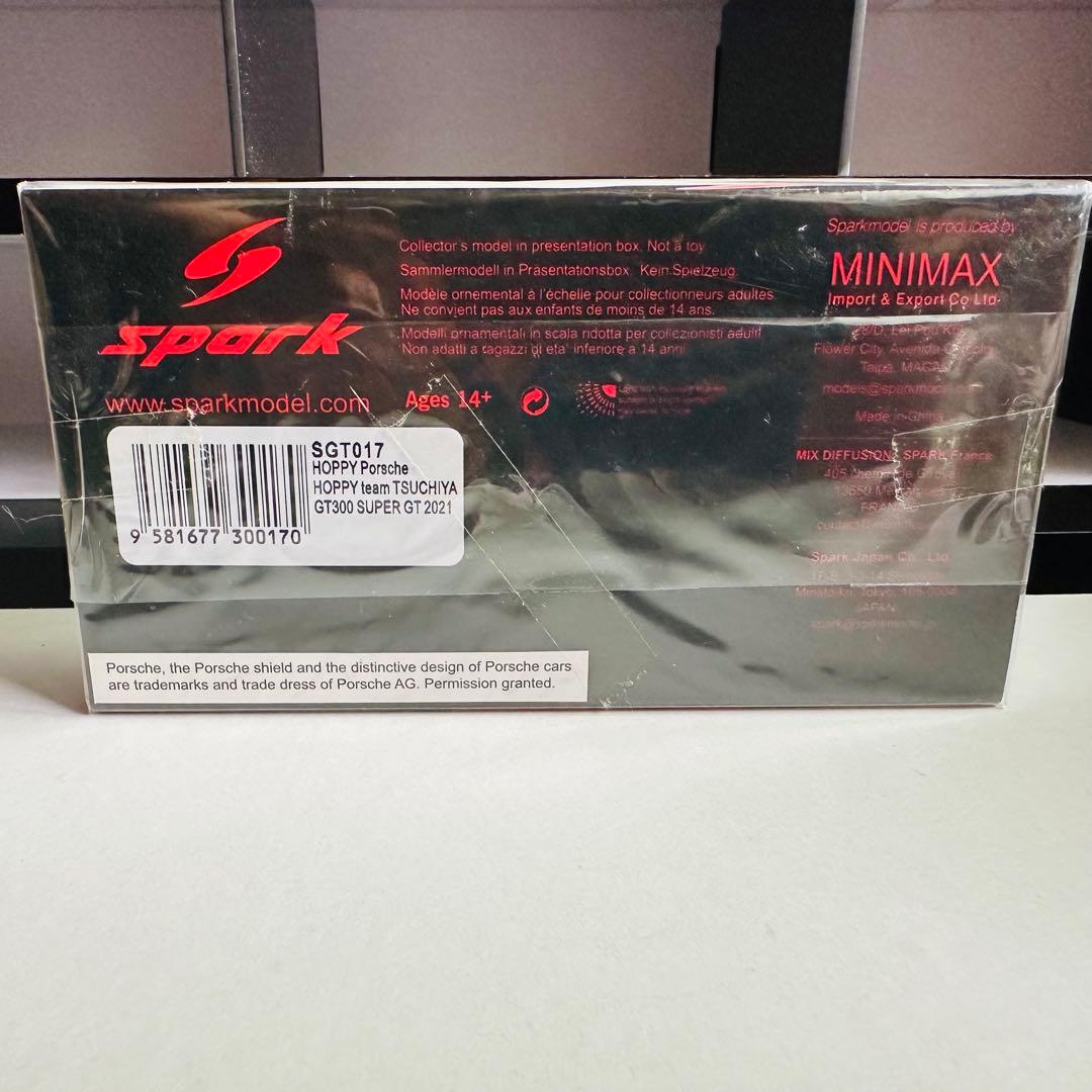 SUPER GT 2021 SPARK 1/43スパーク ポルシェ ミニカー