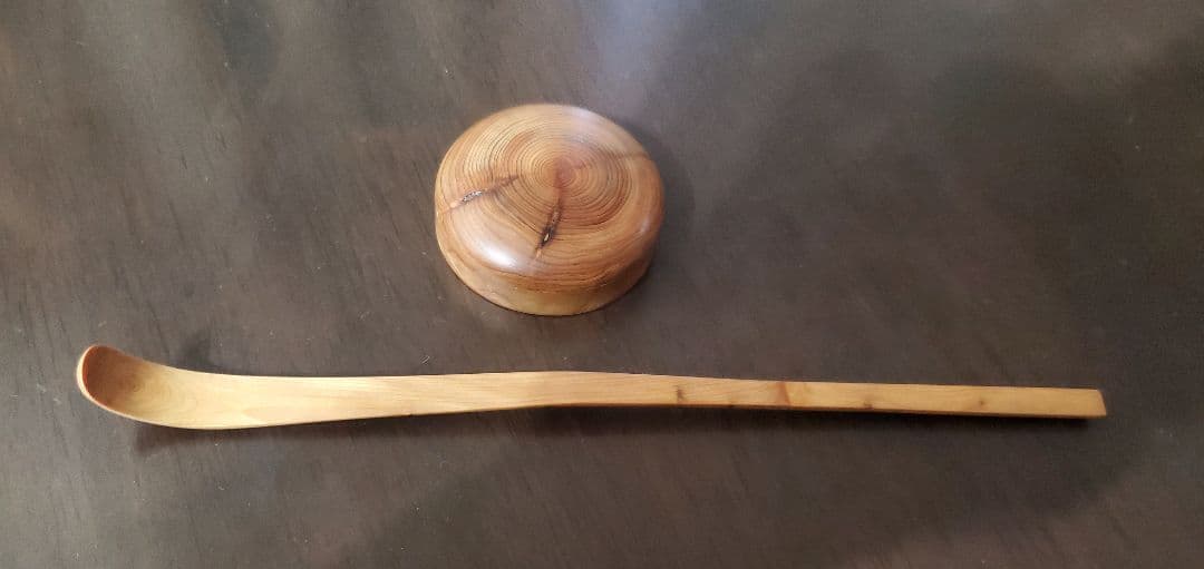 ☆希少！杜松 茶杓 香合 茶道具 ☆