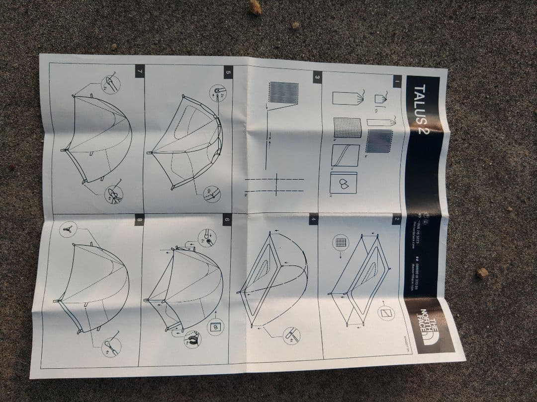 THE NORTH FACE TALUS 2 キャンプテント