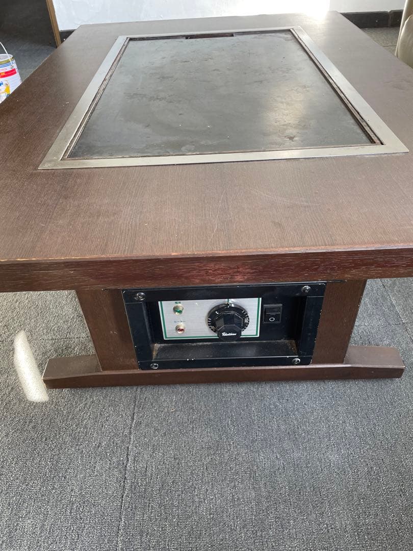 テーブル型鉄板付き　電源コード付き